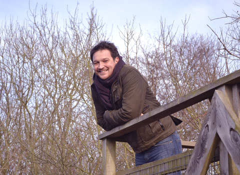 Ben on a nature reserve 